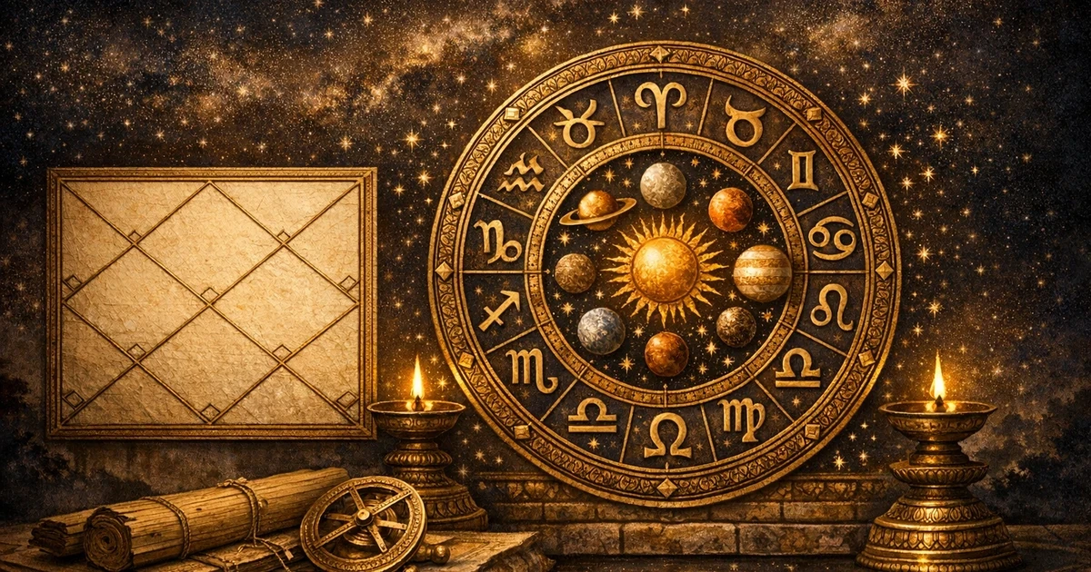 Complete Guide to Vedic Astrology: Rashis, Grahas, Nakshatras
