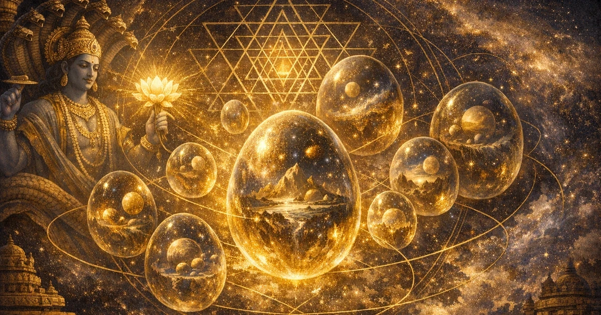 Hindu Cosmology's Multiverse: How Puranas Described Parallel Universes