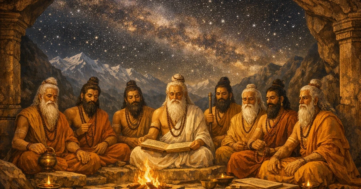 The Saptarishi: Seven Great Sages Who Shaped Vedic Knowledge